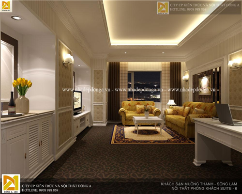 Thiết kế nội thất phòng mẫu khách sạn Mường Thanh NTKS - 580
