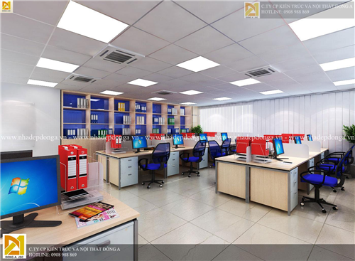 Thiết kế nội thất văn phòng BIDV Bắc Kạn NTVP-103